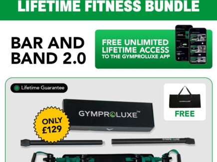 GYMPROLUXE Band and Bar set 2.0