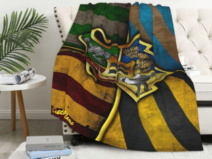 Hogwarts House Throw Blanket