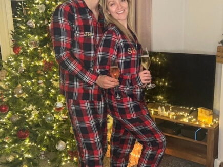 His & Hers Monogrammed Pyjamas
