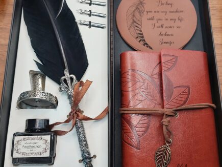 Personalised Quill & Ink Set